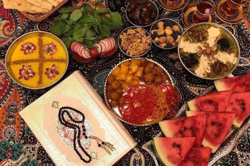 نمایشگاه مجازی سفره های افطار در یونان