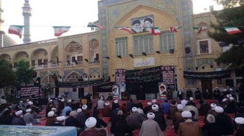 مراسم بزرگداشت حادثه فیضیه در قم انجام شد