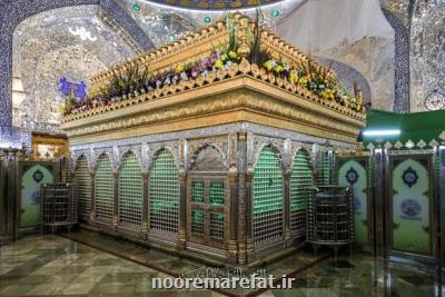 حرم امیر المومنین(ع) گلباران شد