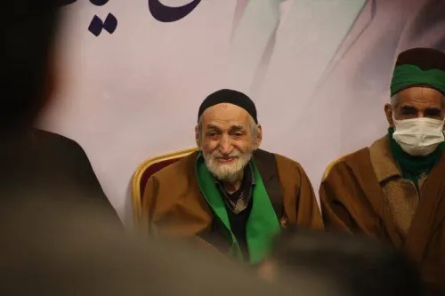 مرحوم سید موسوی سجاسی مداحی که هیچوقت کاغذ در دست نگرفت