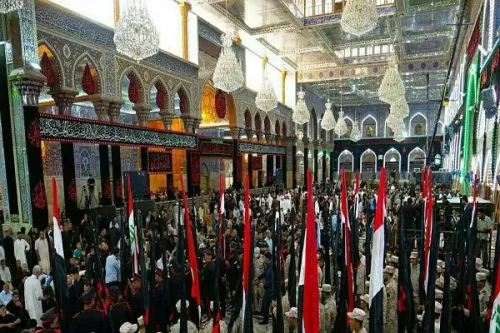 اولین خیمه عزای محرم در کربلا برافراشته شد