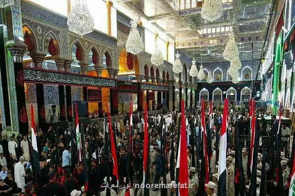 اولین خیمه عزای محرم در کربلا برافراشته شد