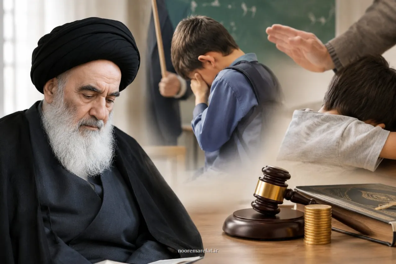 تکلیف شرعی معلم در قبال دانش آموزی که سال ها پیش کتک زده است